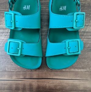 H&M Green Sandals